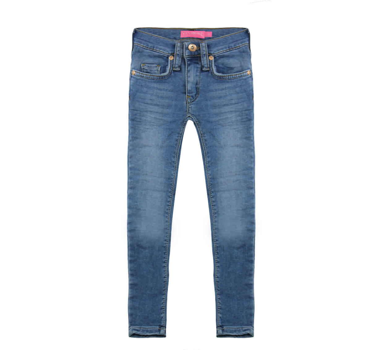 VinRose Jeans Debbie - Meisjes Spijkerbroek - Denim Blauw1