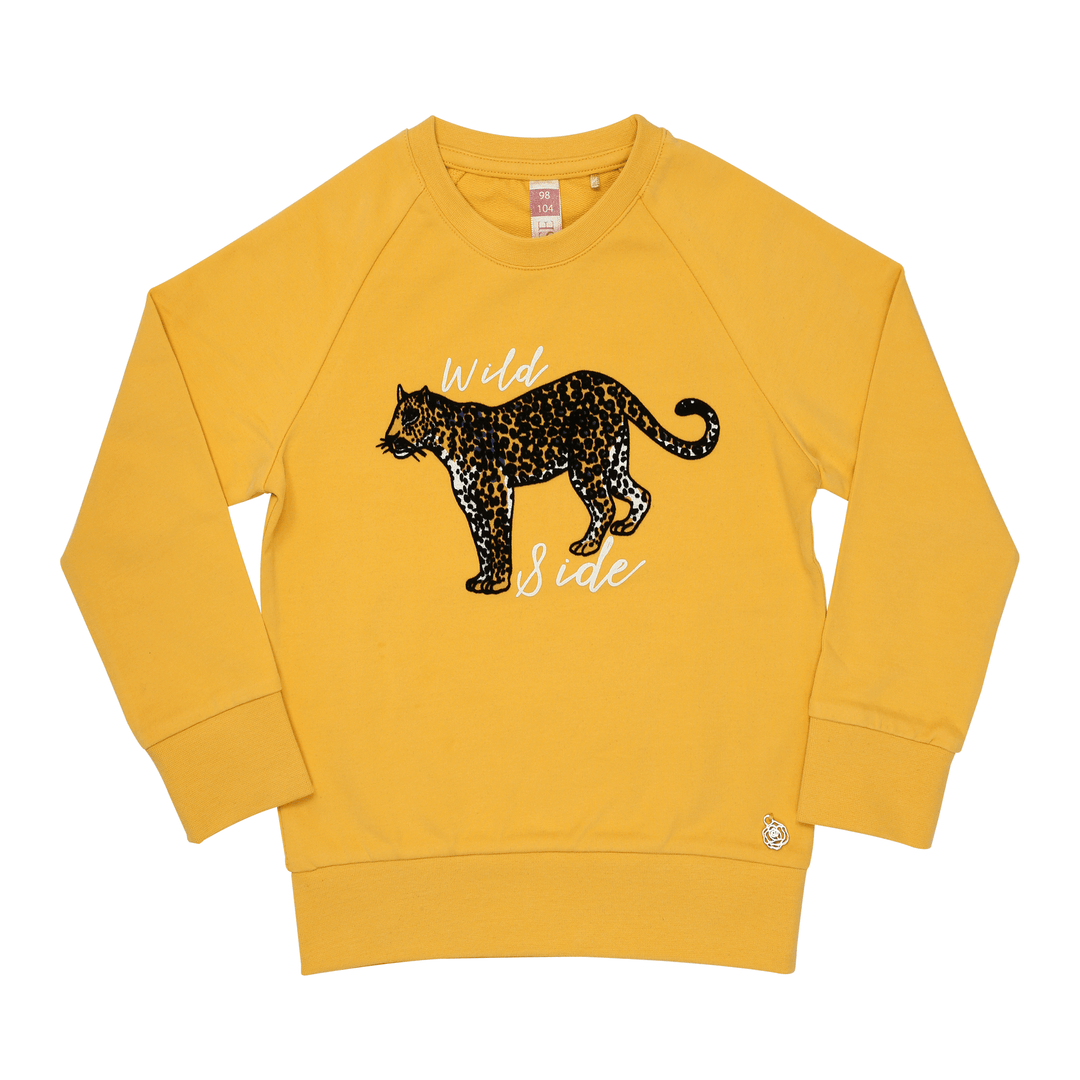VinRose Sweater Brandy - Meisjes Sweater - Geel1