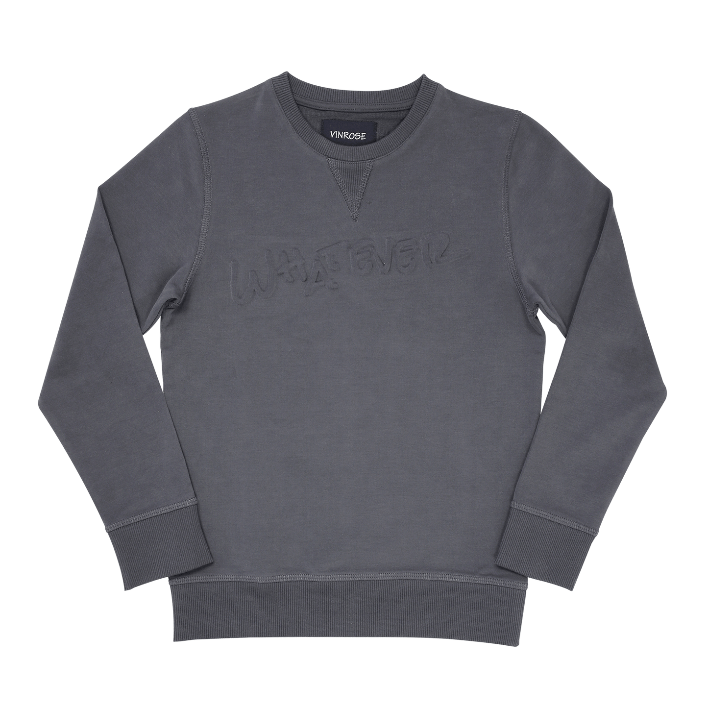 VinRose Sweater Nacho - Jongens Sweater - Grijs1