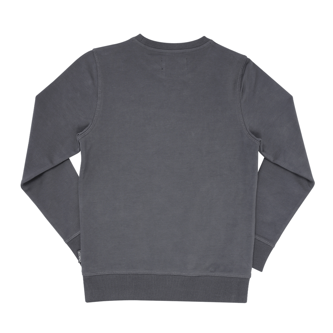 VinRose Sweater Nacho - Jongens Sweater - Grijs2
