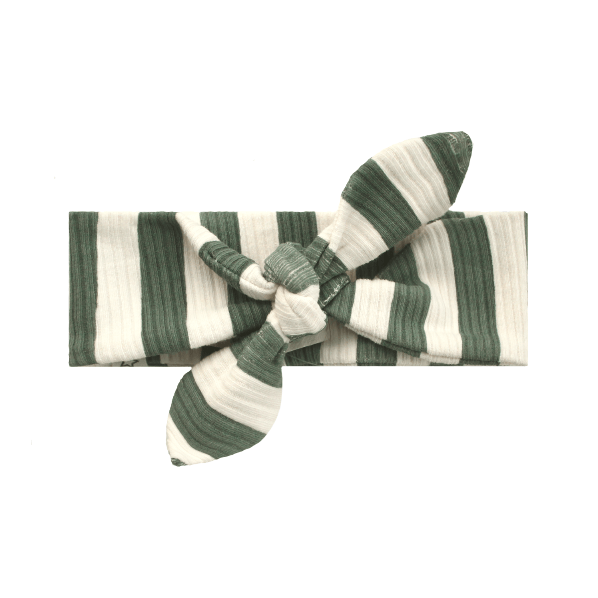 Your Wishes Bold Stripes Headband - Meisjes Haarband - Groen1