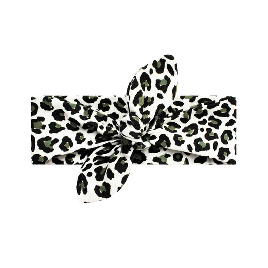 Your Wishes Headband Leopard Camo - Haarbandje - Groen1
