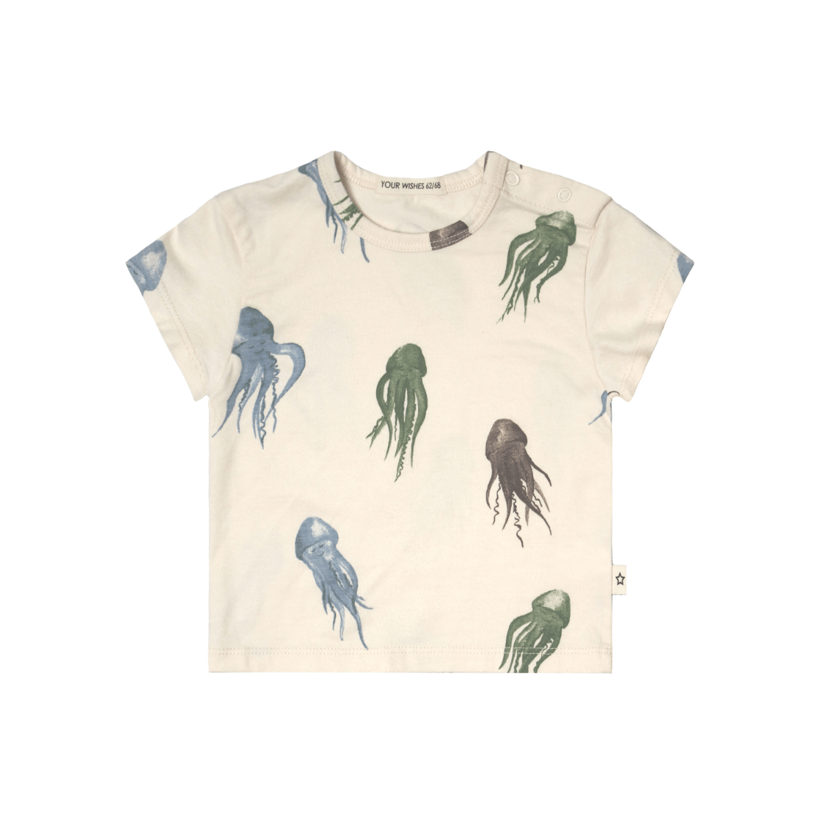 Your Wishes Jellyfish Loose Tee - Kinder Shirt - Ecru1