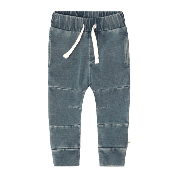 Your Wishes Knitted Jeans Seam Jogging - Kinderbroek - Blauw1