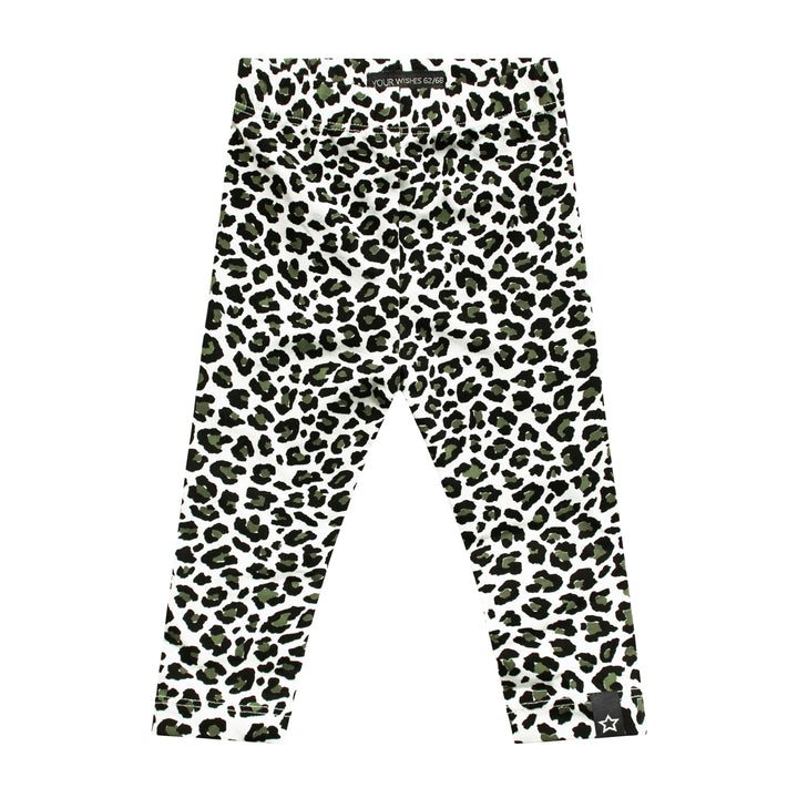 Your Wishes Legging Leopard Camo - Legging - Groen1