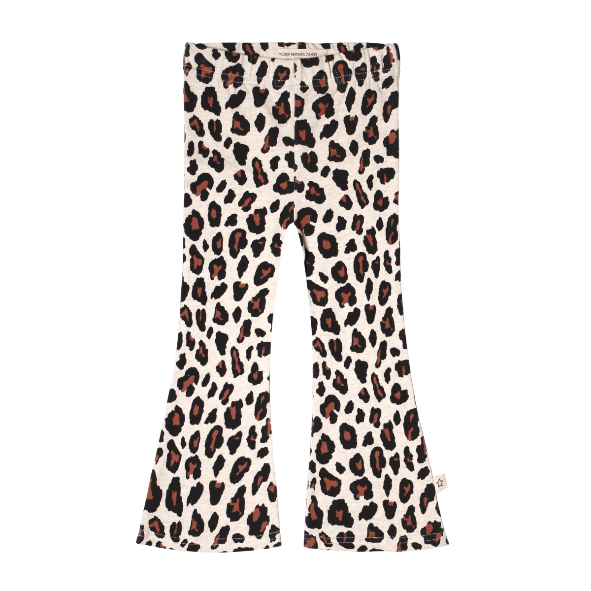 Your Wishes Leopard Flared Legging Meisjes Broek Multicolor1