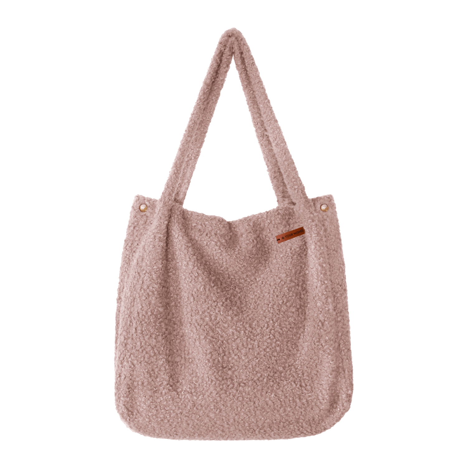 Your Wishes Mommy Tote Bag Boucle - Mommy Bag - Roze1