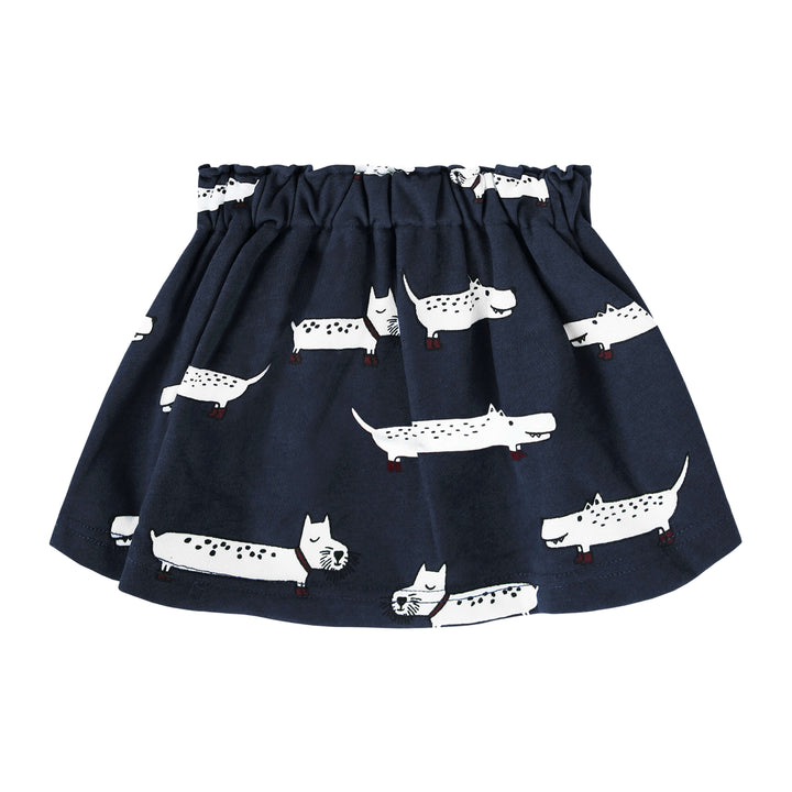 Your Wishes Skirt Puppy in the Park - Baby Rokje - Blauw1