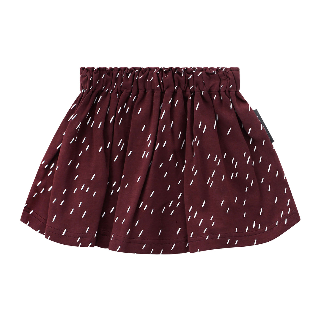 Your Wishes Skirt Rainy Wine - Meisjes Rok - Rood1