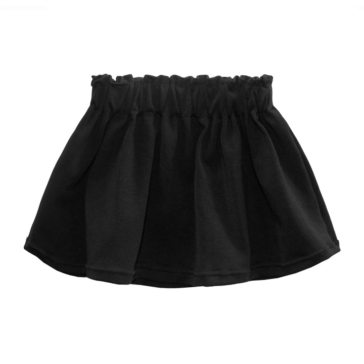 Your Wishes Skirt Solid Black - Meisjes Rok - Zwart1
