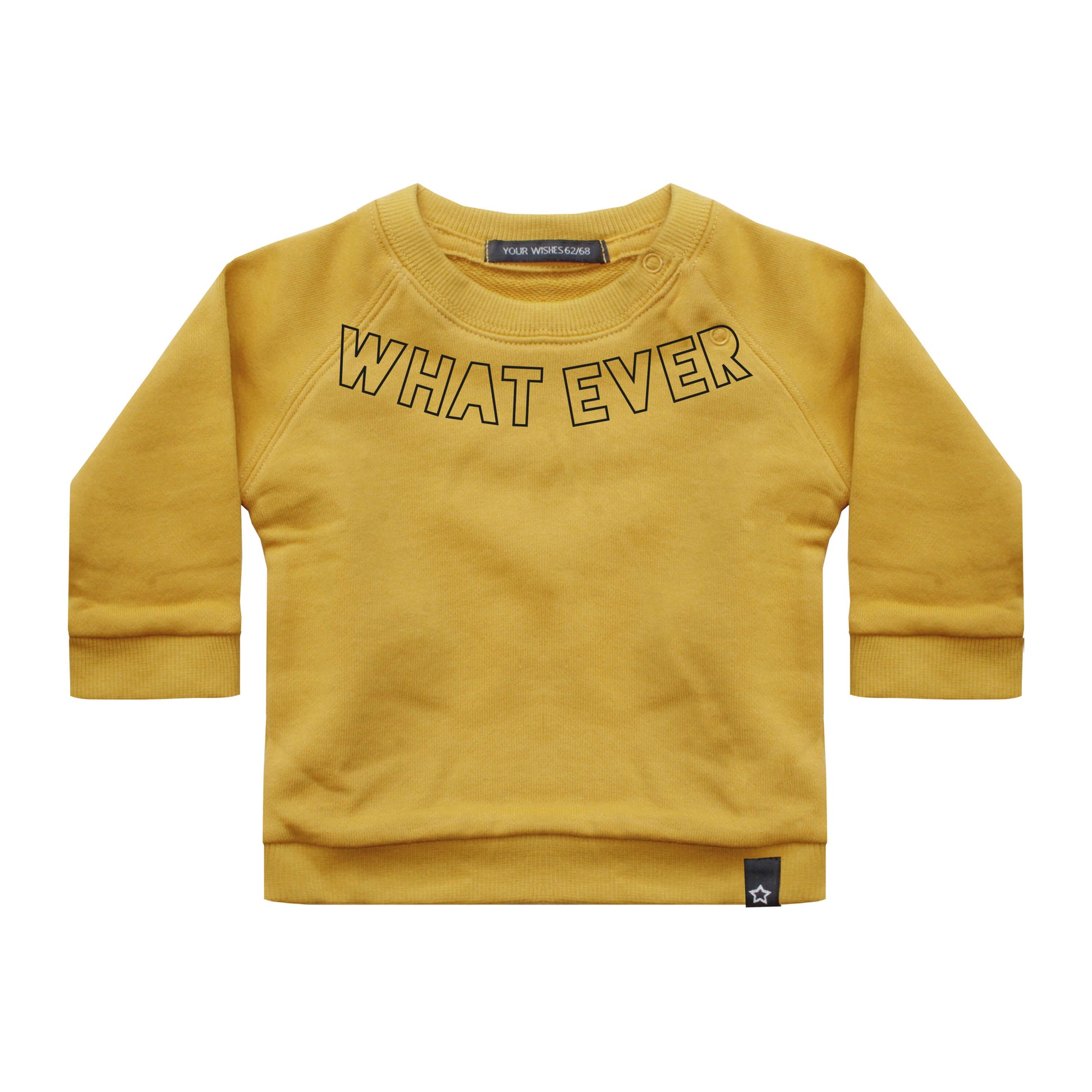 Your Wishes Sweater Whatever - Sweatshirt - Geel1