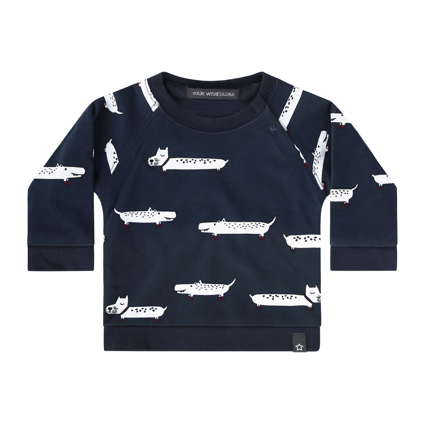Your Wishes Sweatshirt Puppy in the Park - Sweater - Blauw1